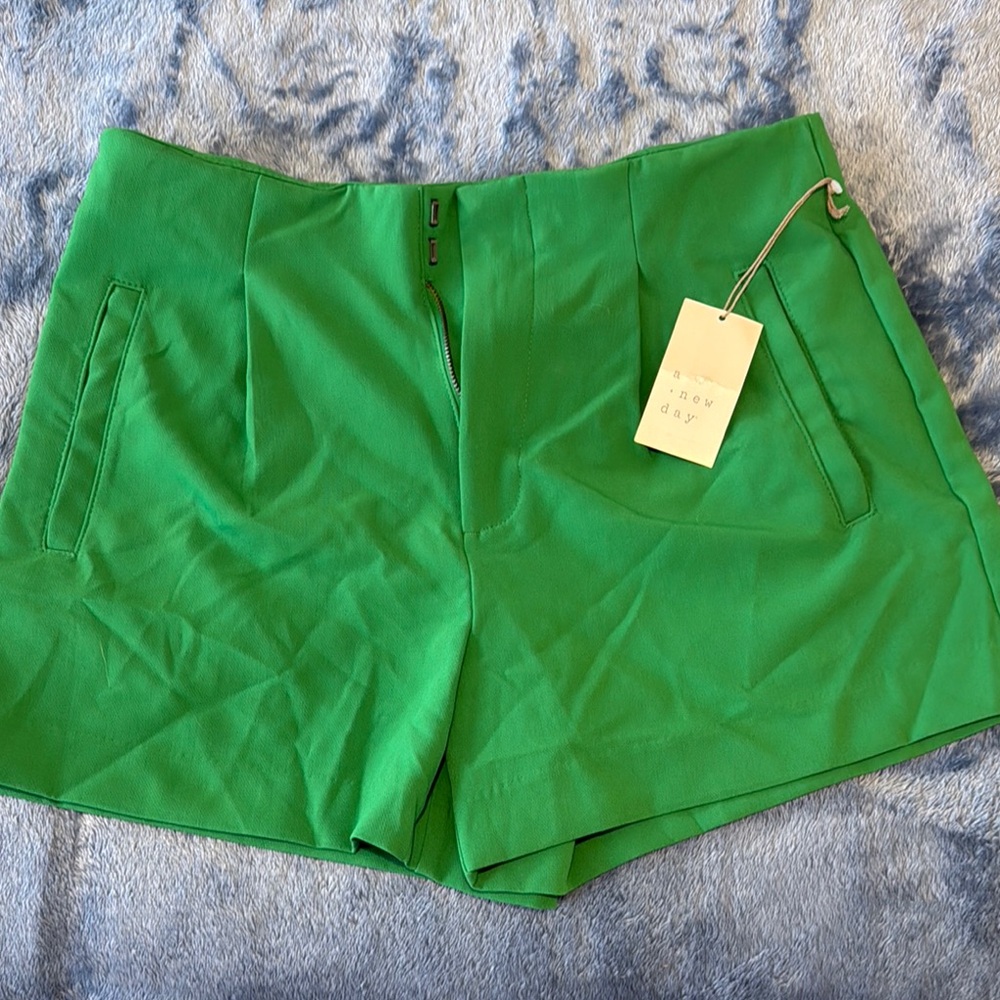Women's Green Shorts